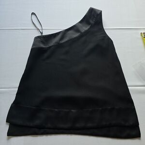 Elegant Black One-Shoulder Dress